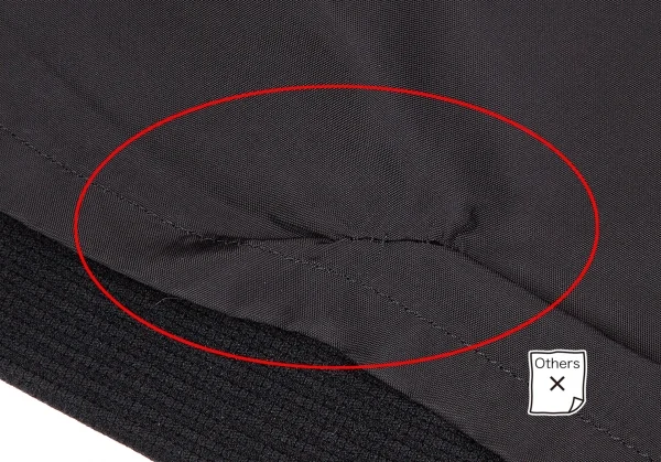 Y's Nylon Rib Knit Long Coat K-60994_014