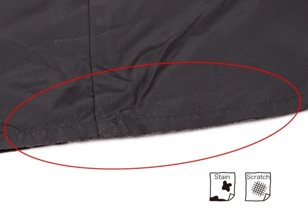 Y's Nylon Rib Knit Long Coat K-60994_015