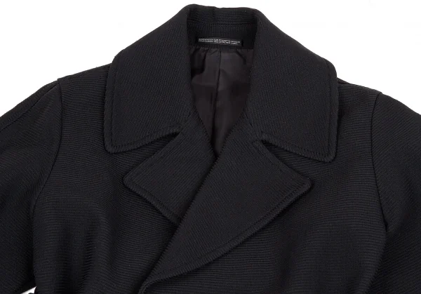 Y's Nylon Rib Knit Long Coat K-60994_003