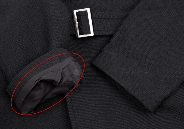 Y's Nylon Rib Knit Long Coat K-60994_005