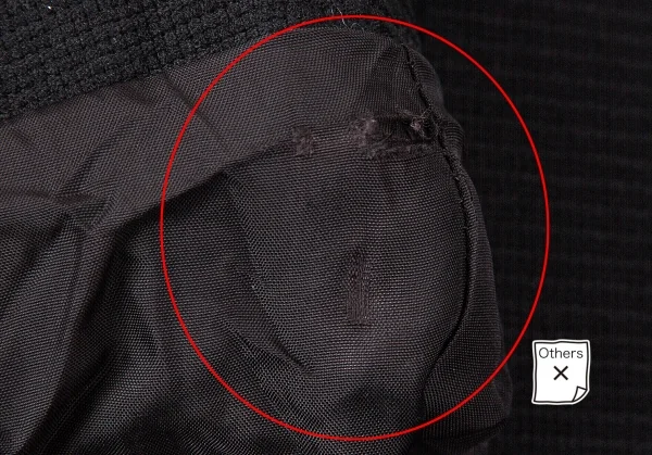 Y's Nylon Rib Knit Long Coat K-60994_006