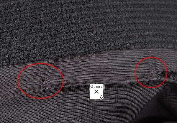 Y's Nylon Rib Knit Long Coat K-60994_007