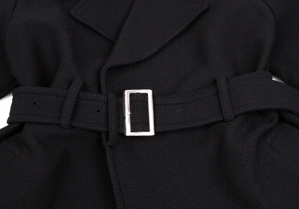 Y's Nylon Rib Knit Long Coat K-60994_008