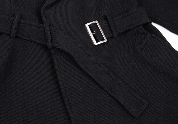 Y's Nylon Rib Knit Long Coat K-60994_009