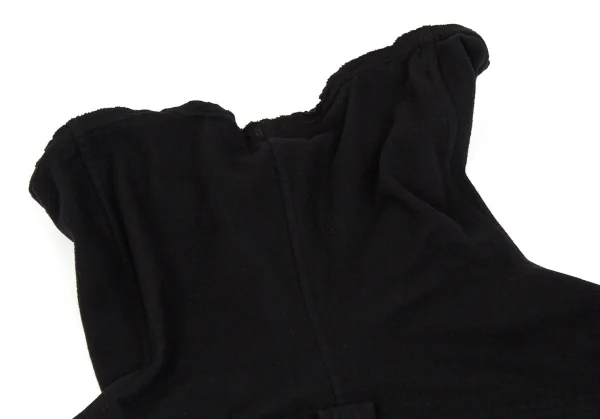 【SALE】ズッカzucca ワイヤーネックフェルトプルオーバージャケット 黒M K-61056_013