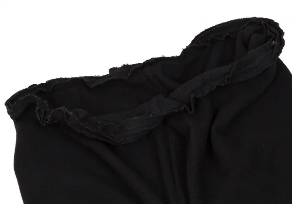 【SALE】ズッカzucca ワイヤーネックフェルトプルオーバージャケット 黒M K-61056_004