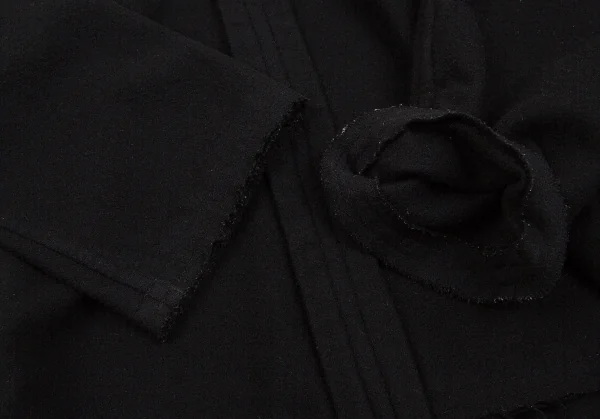 【SALE】ズッカzucca ワイヤーネックフェルトプルオーバージャケット 黒M K-61056_007