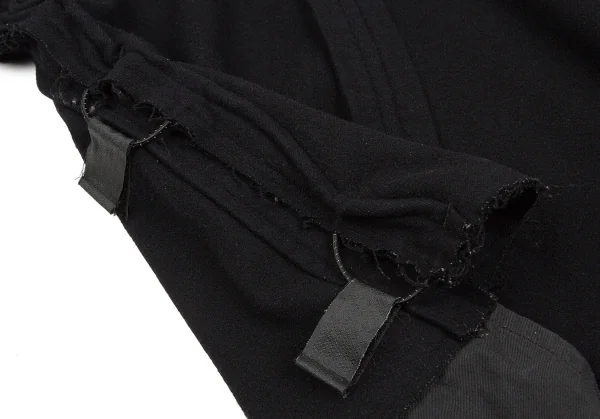 【SALE】ズッカzucca ワイヤーネックフェルトプルオーバージャケット 黒M K-61056_009