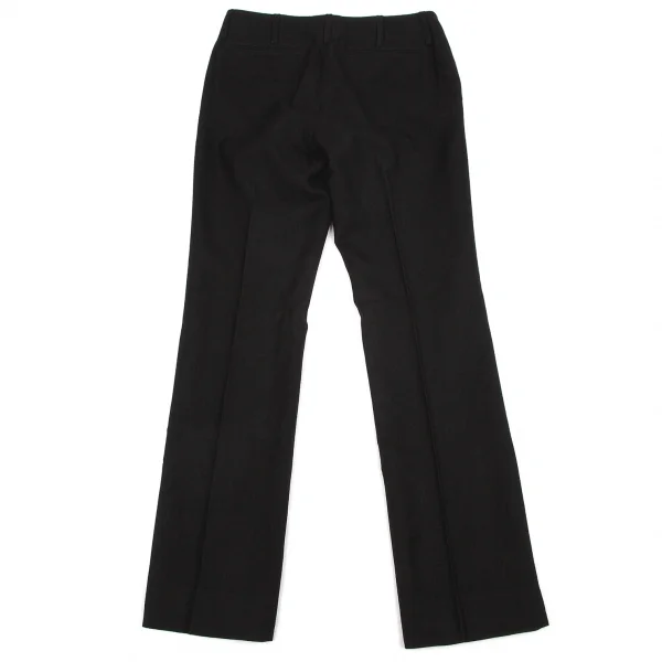 【SALE】グッチGUCCI ウールボタンフライパンツ 黒40 K-61173_009