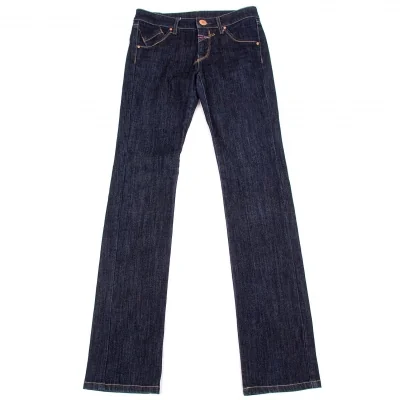 【SALE】ルジャンドゥ マリテフランソワジルボー LE JEAN DE MARITHE FRANCOIS GIRBAUD はみ出しステッチデニムパンツ