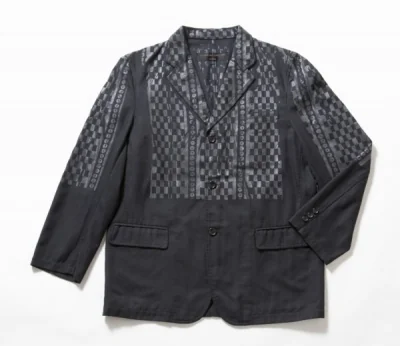 COMME des GARCONS HOMME Pigment print polyester jacket(P-690)