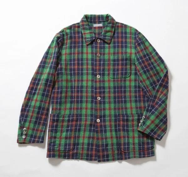 コムデギャルソン オム COMME des GARCONS HOMME　ウールチェックカバーオール