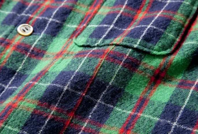 COMME des GARCONS HOMME Wool check coveralls P-696_004