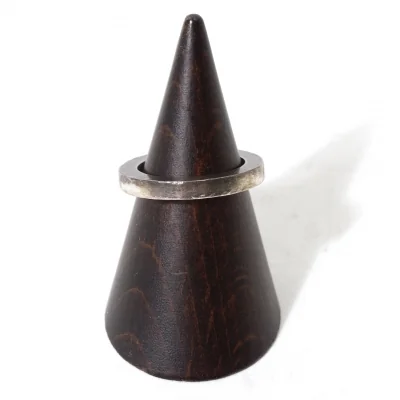 ヨウジヤマモト ノアールYohji Yamamoto NOIR シンプル平打リング