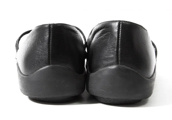 ISSEY MIYAKE repetto Leather Ballerina Shoes Black 37 (K-61406)