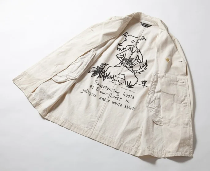 COMME des GARCONS HOMME PLUS Back print coat P-703_004