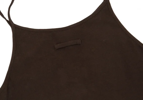 【SALE】ジャンポールゴルチエファムJean Paul GAULTIER FEMME スパンコールブレード装飾キャミソール こげ茶緑青40 K-61516_011