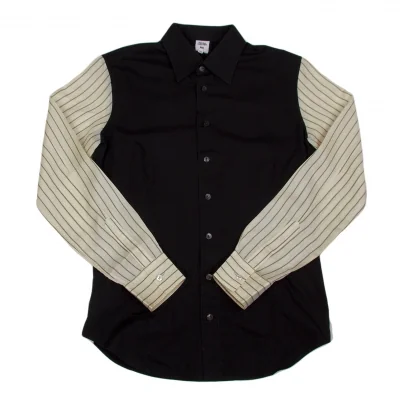 ジャンポールゴルチエ オムJean Paul GAULTIER HOMME 袖キュプラ切替シャツ