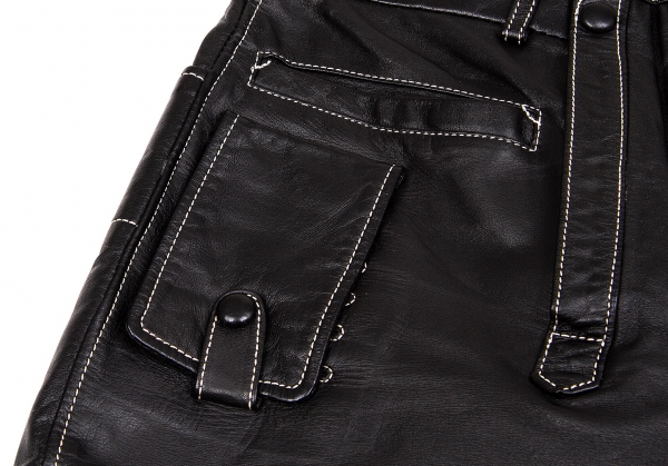 Jean Paul GAULTIER HOMME objet レザーパンツ