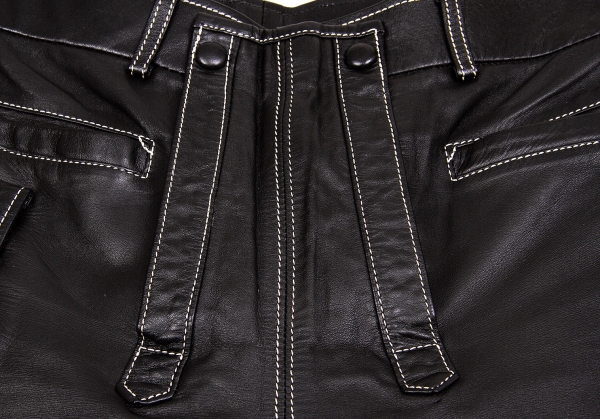 Jean Paul GAULTIER HOMME objet レザーパンツ