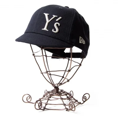 ワイズY's×ニューエラNEW ERA ロゴ刺繍ウールギャバアンパイアキャップ