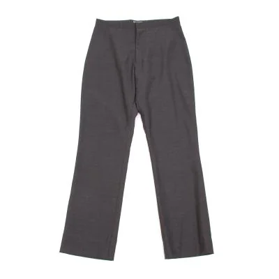 【SALE】ヨウジヤマモト ファムYohji Yamamoto FEMME ウールポリテーパードパンツ チャコール