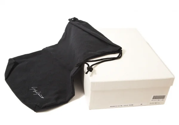 ヨウジヤマモト ファムYohji Yamamoto FEMME ウッドソールレザーサンダル 黒40（25位） K-61744_012
