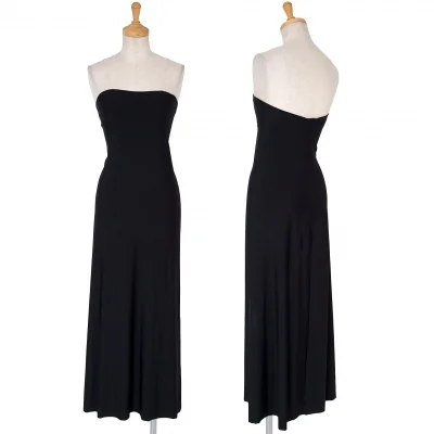 イッセイミヤケISSEY MIYAKEチューブトップストレッチワンピース