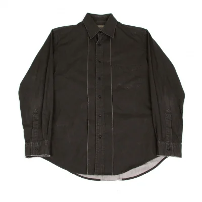 【SALE】ワイズフォーメンY's for men 切替デザインシャツ