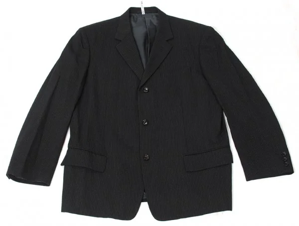 Y s for men Stripe wool jacket(K-4426) Grey 4(L) K-4426_001