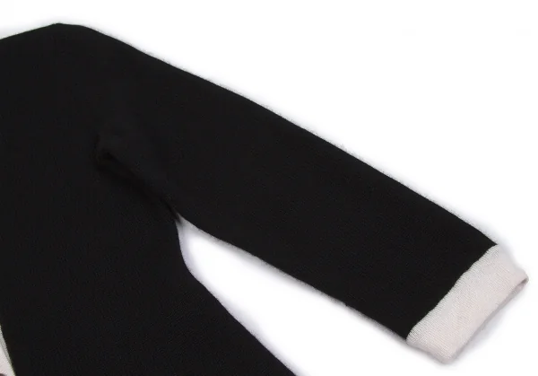 【SALE】フォクシーブティック FOXEY BOUTIQUE カシミヤトリミングロングカーディガン 黒40 K-62066_006