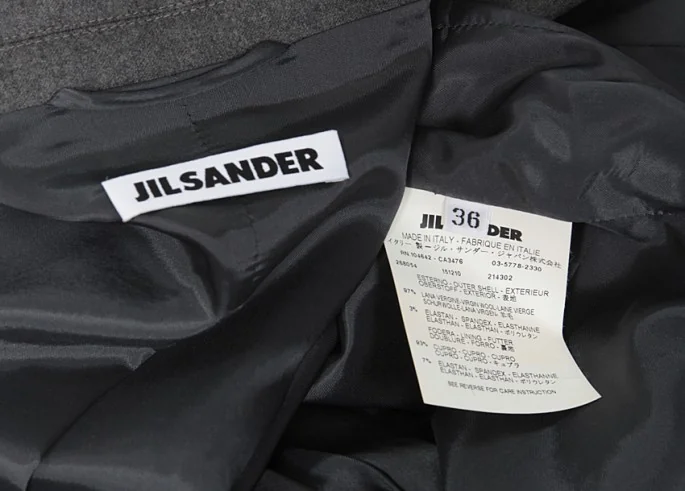 JIL SANDER Design wool jacket(K-4445) K-4445_011