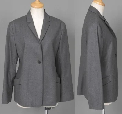 JIL SANDER Design wool jacket(K-4445)