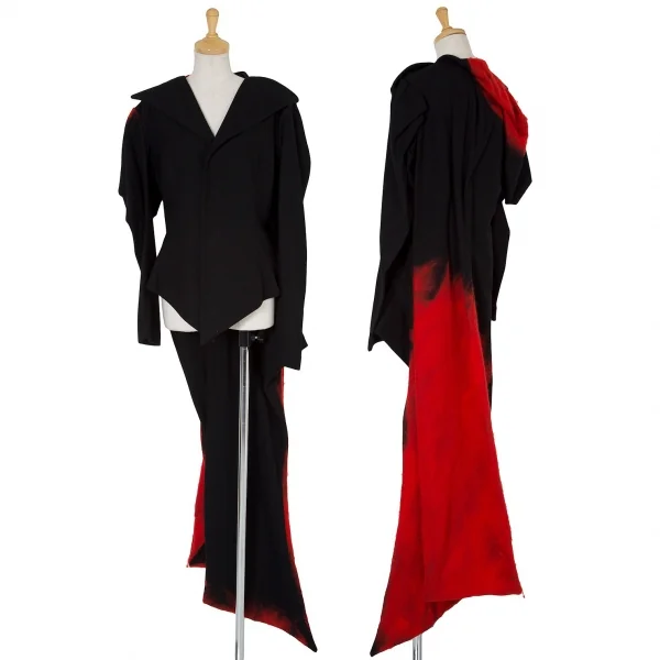 ヨウジヤマモト ファムYohji Yamamoto FEMME ビッグテールショートジャケット