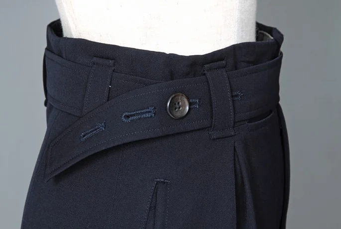 Y s Wool gabardine long skirt(K-4448) K-4448_010