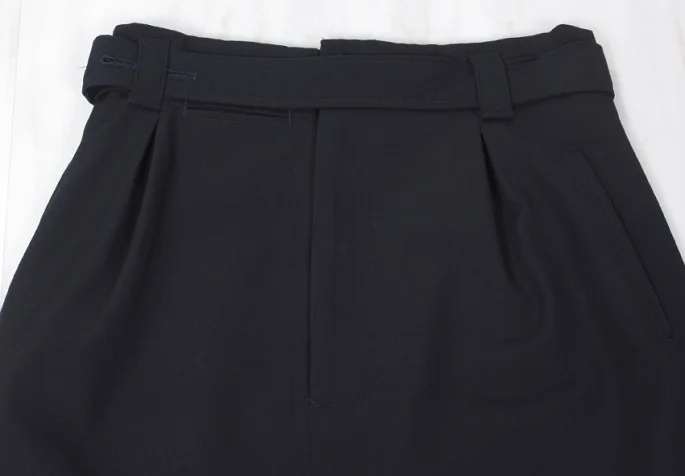 Y s Wool gabardine long skirt(K-4448) K-4448_005