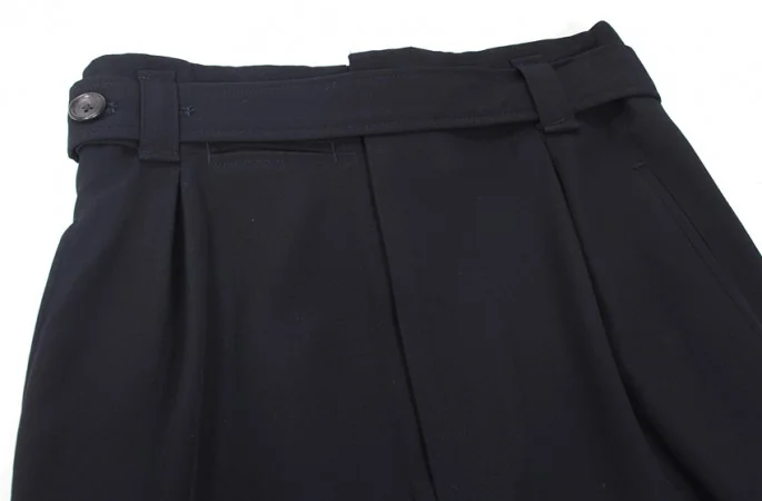 Y s Wool gabardine long skirt(K-4448) K-4448_008