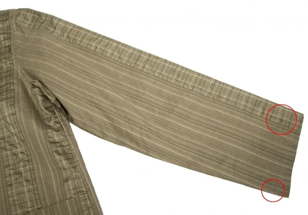 【SALE】ヨーガンレールJURGEN LEHL シルクコットンシャツジャケット モスグリーン他M K-62190_008