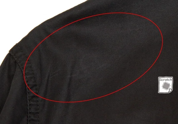 【SALE】コムデギャルソン オムCOMME des GARCONS HOMME コットンパッカリングジャケット 黒青M K-62276_017