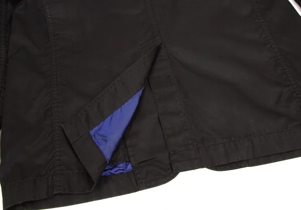 【SALE】コムデギャルソン オムCOMME des GARCONS HOMME コットンパッカリングジャケット 黒青M K-62276_018