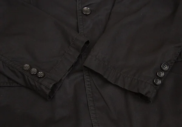 【SALE】コムデギャルソン オムCOMME des GARCONS HOMME コットンパッカリングジャケット 黒青M K-62276_009