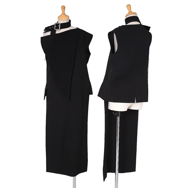 ヨウジヤマモト ファム Yohji Yamamoto FEMME 変形デザインエプロン