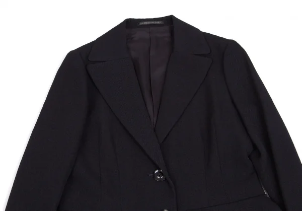 Yohji Yamamoto FEMME Mouton Pocket Jacket K-62354_003