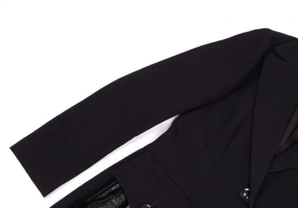 Yohji Yamamoto FEMME Mouton Pocket Jacket K-62354_004