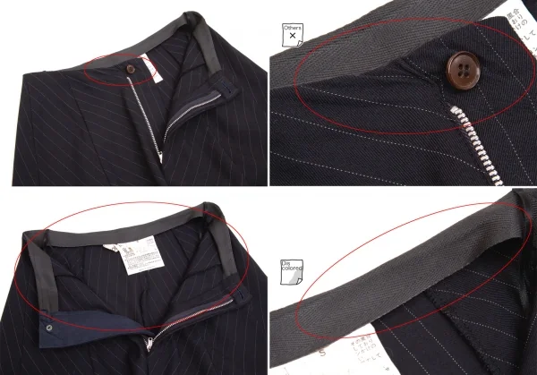 COMME des GARCONS Stripe Shift Design Suit K-62362_014