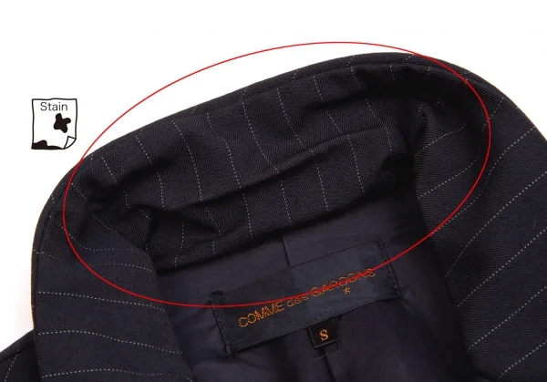 COMME des GARCONS Stripe Shift Design Suit K-62362_005