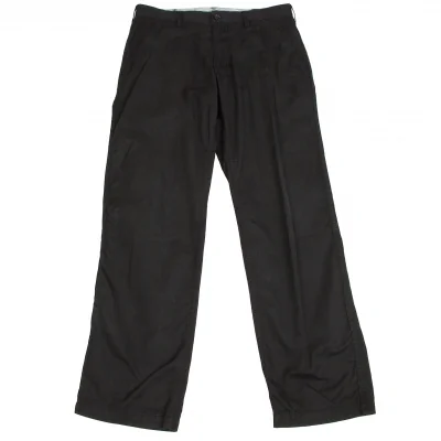 コムデギャルソン オムCOMME des GARCONS HOMME コットンパッカリングパンツ 黒青他