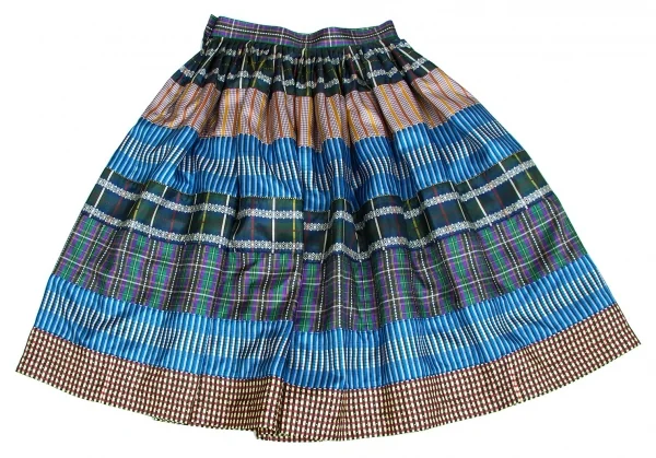 tricot COMME des GARCONS Printed Switching Skirt Multi-Color M (K