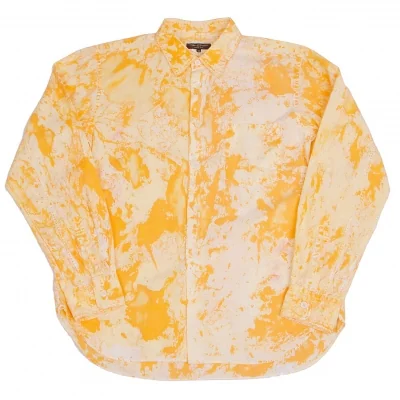 新品!コムデギャルソン オムプリュスCOMME des GARCONS HOMME PLUS タイダイコットンシャツ オレンジ