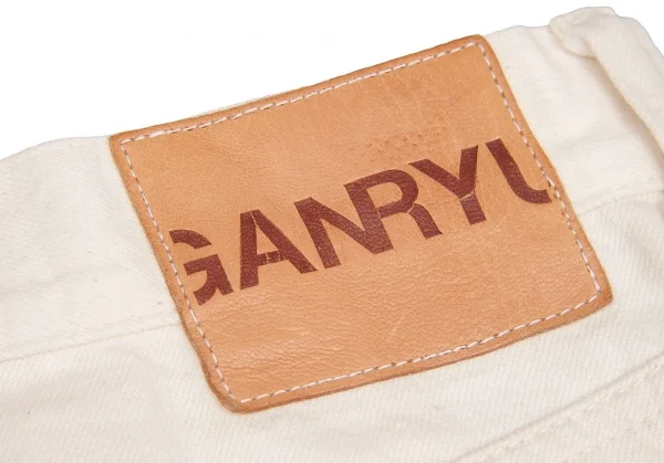GANRYU Switching Design Dropped Crotch Pants K-62620_015